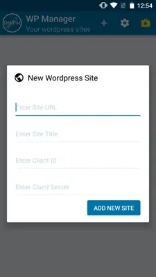 Dahatu WordPress Manager android App screenshot 3